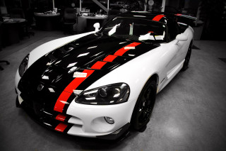 White black sports car red 5 - hood hood free wallpaper
