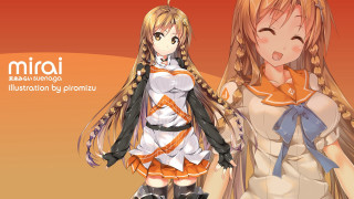 Anime girls red background caption - a couple of anime girls free wallpaper