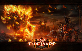 Fire flames demonic demon background - scene free wallpaper for desktop