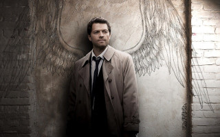Man standing wall wings coat - dean roger free wallpaper