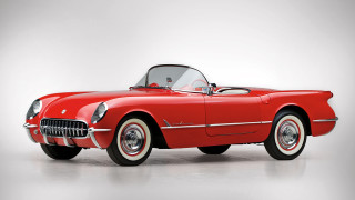 Red car studio white background - a studio free wallpaper