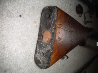 Wooden object hole floor wall - a cord free wallpaper