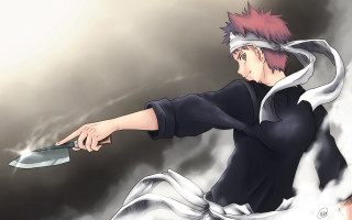 Man knife cloud smoke black - realism free wallpaper