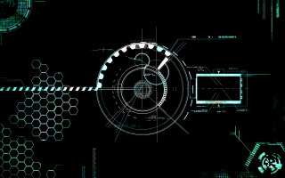 Futuristic background circular object hexagonal - hexagonal shape free wallpaper for desktop