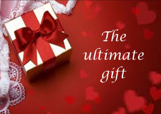 Red box bow white lace - a red box free wallpaper