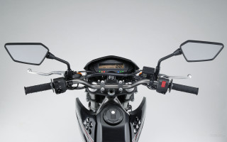 Motorcycle speedometer clock handlebars back - a speedometer free wallpaper