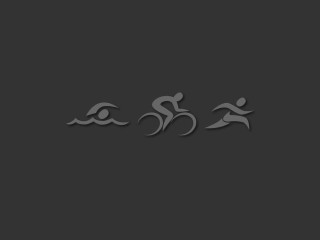 Cycling team logo man bike - vector curve free wallpaper
