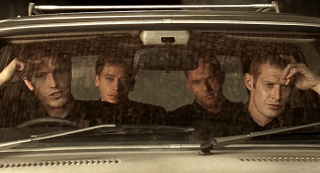 Three men car hands head - cinematography free wallpaper