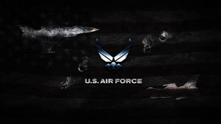 Us airforce logo flag shark 2 - americo makk free wallpaper