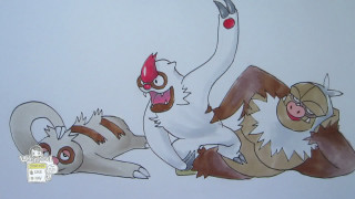 Animals red ball white ball - a red ball free wallpaper