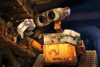 Robot holding rubik cube camera - a robot holding free wallpaper