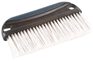 Black white brush white bristles - a black handle free wallpaper