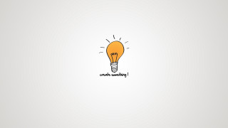 Light bulb creativity words side - a light bulb free wallpaper for desktop
