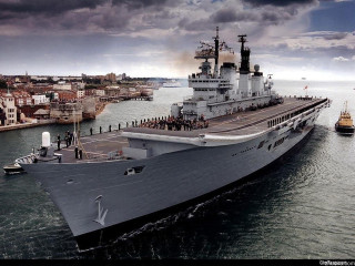 Large ship people deck boat - matte painting free wallpaper