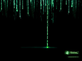 Dark background green light numbers - cybernetic free wallpaper for desktop