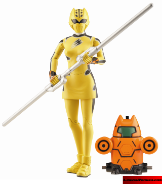 Yellow robot sword figure packaging - promotional free wallpaper for tablet