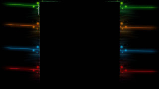 Black background rainbow light center - eden box free wallpaper