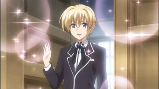 Woman suit tie standing door - a door free wallpaper