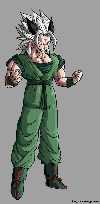 Cartoon character green outfit black - a black hat free wallpaper for mobile