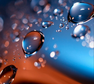 Water droplets blue surface red - anthony s waters free wallpaper for tablet