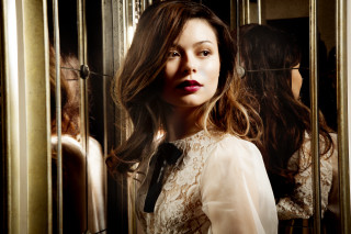 Woman mirror room bow tie - brigette barrager free wallpaper