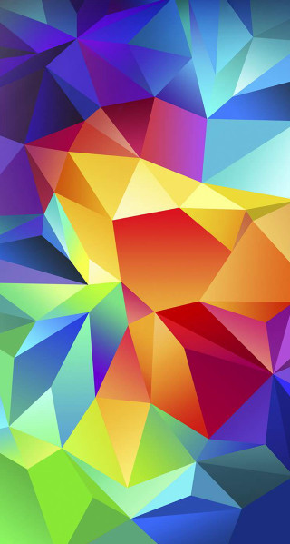 Colorful abstract low poly background 5 - surreal design free wallpaper