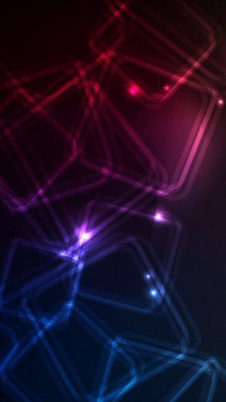 Dark background colorful pattern lines - computer graphic free wallpaper for mobile