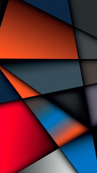 Colorful abstract background black red 7 - the center of the image free wallpaper for mobile