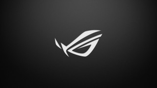 Asus gaming logo black white - ray free wallpaper