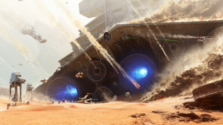 Star wars battle giant vehicle 3 - craig mullins free wallpaper