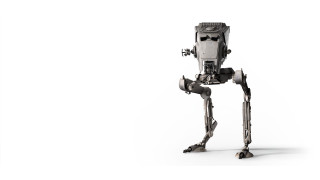 Robot standing one leg camera - one leg free wallpaper