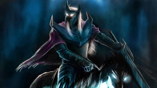 Demon horse forest glow blue - the horse free wallpaper