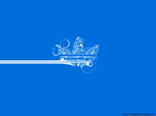 Blue background crown white stripe - top of it free wallpaper for desktop