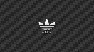 Adidas logo black white stripe 2 - the bottom of the logo free wallpaper