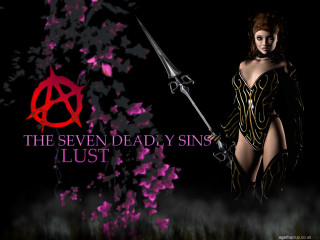 Woman corset sword sign seven - ann thetis blacker free wallpaper