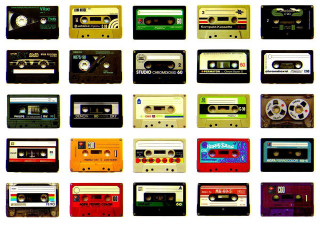 Cassette tapes colorful analog conceptual - analog free wallpaper