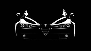 Black white car headlights taillight - photo of a car free wallpaper