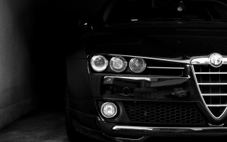 Black white car garage hood - its hood free wallpaper for desktop