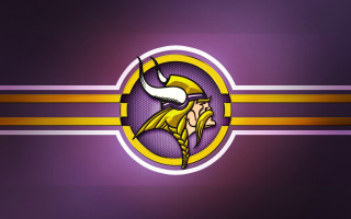 Vikings logo purple background gold - a white helmet free wallpaper
