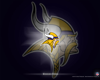 Minnesota vikings logo dark background - erlund hudson free wallpaper
