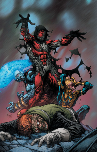 Demon back head comic book - a comic book cover free wallpaper for mobile