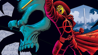 Skeleton sword demon skull cartoon - and a man free wallpaper for desktop