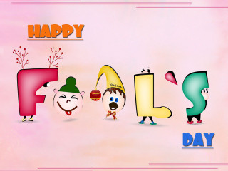 Happy fall day cartoon character - processed free wallpaper