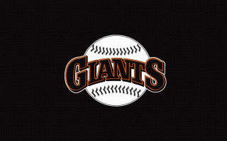 Baseball giants black background image - the middle of it free wallpaper