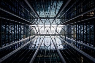 Tall building windows skylight modern - architecture free wallpaper