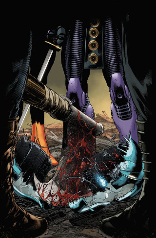 Man sword giant hammer bloody - dustin nguyen free wallpaper for mobile