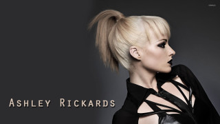 Woman high ponytail black shirt - emma geary free wallpaper