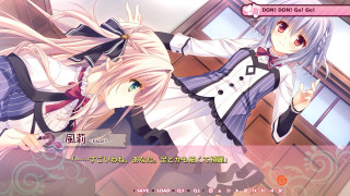 Anime girls pink background ribbon - a couple of anime girls free wallpaper