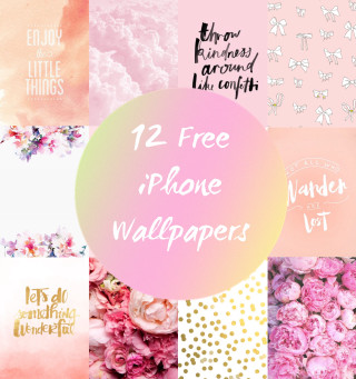 Pink flower collage 12 free - pink flower free wallpaper for tablet