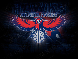 Atlanta hawks logo dark background - bird free wallpaper for desktop
